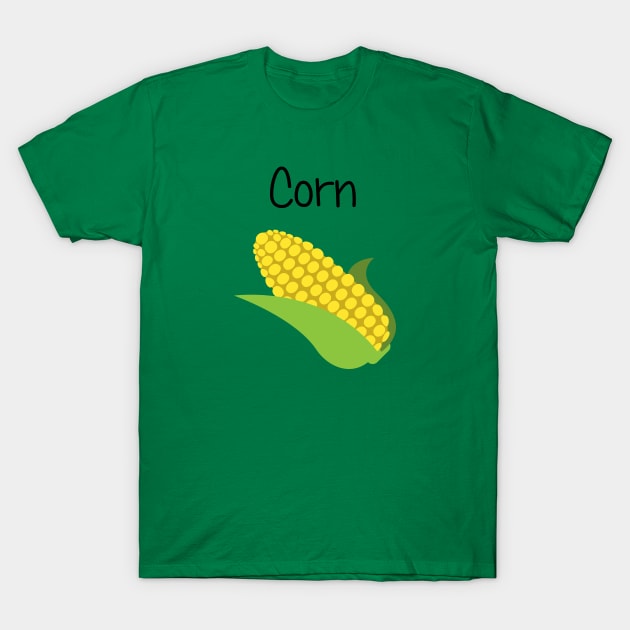 Yellow Corn on the Cob T-Shirt by EclecticWarrior101